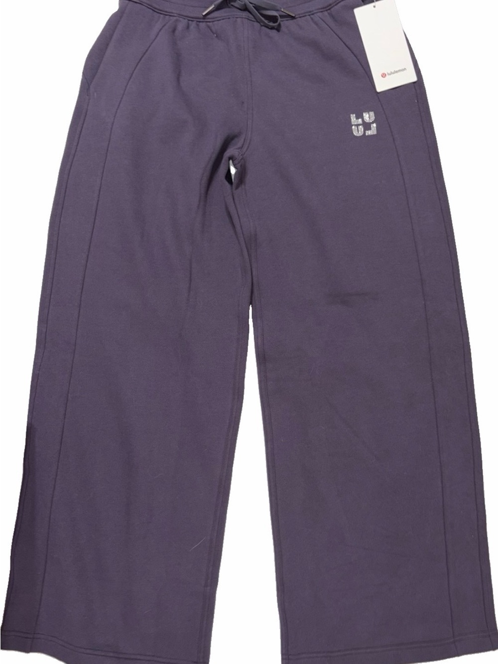 NWT LULULEMON MEDIUM SCUBA MID RISE WIDE LEG PANT*JEWELED ATOMIC PURPLE $118 - Picture 14 of 16
